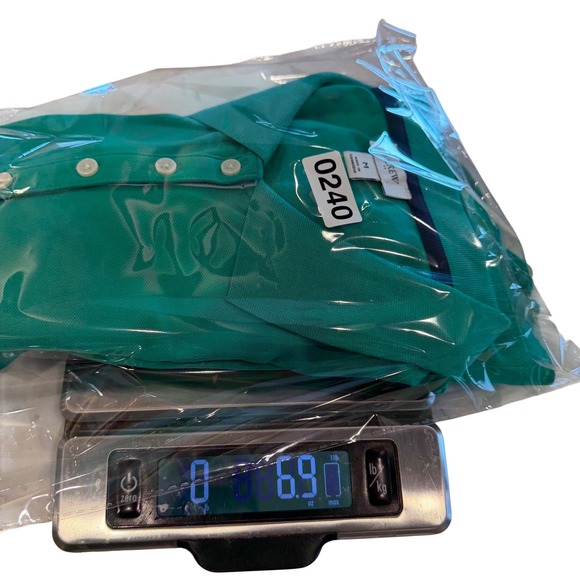 J. Crew Women's Medium Green‎ Cotton Blend Polo Shirt Short Sleeve Casual - Picture 6 of 6